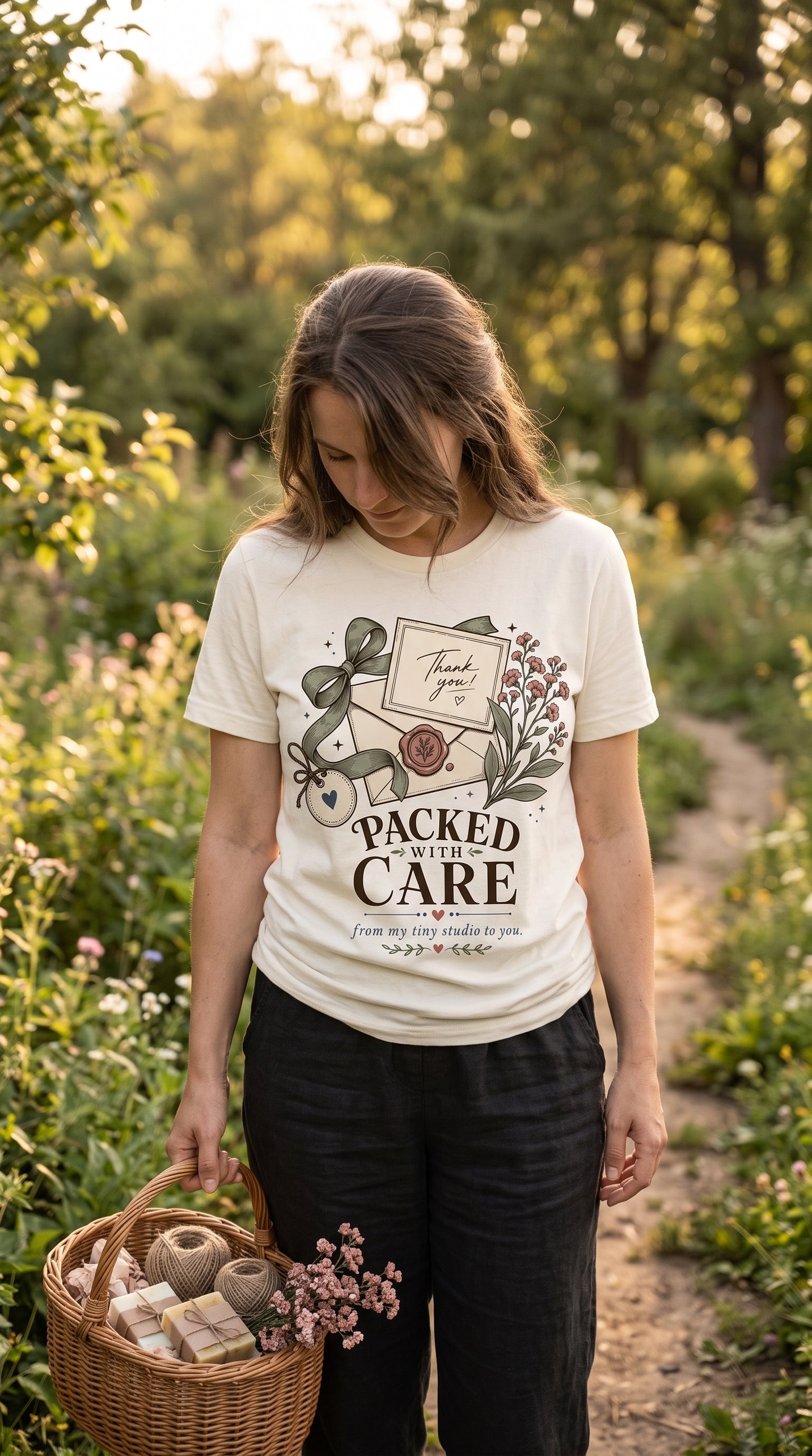 Packed With Care Shirt For Small Business Owners