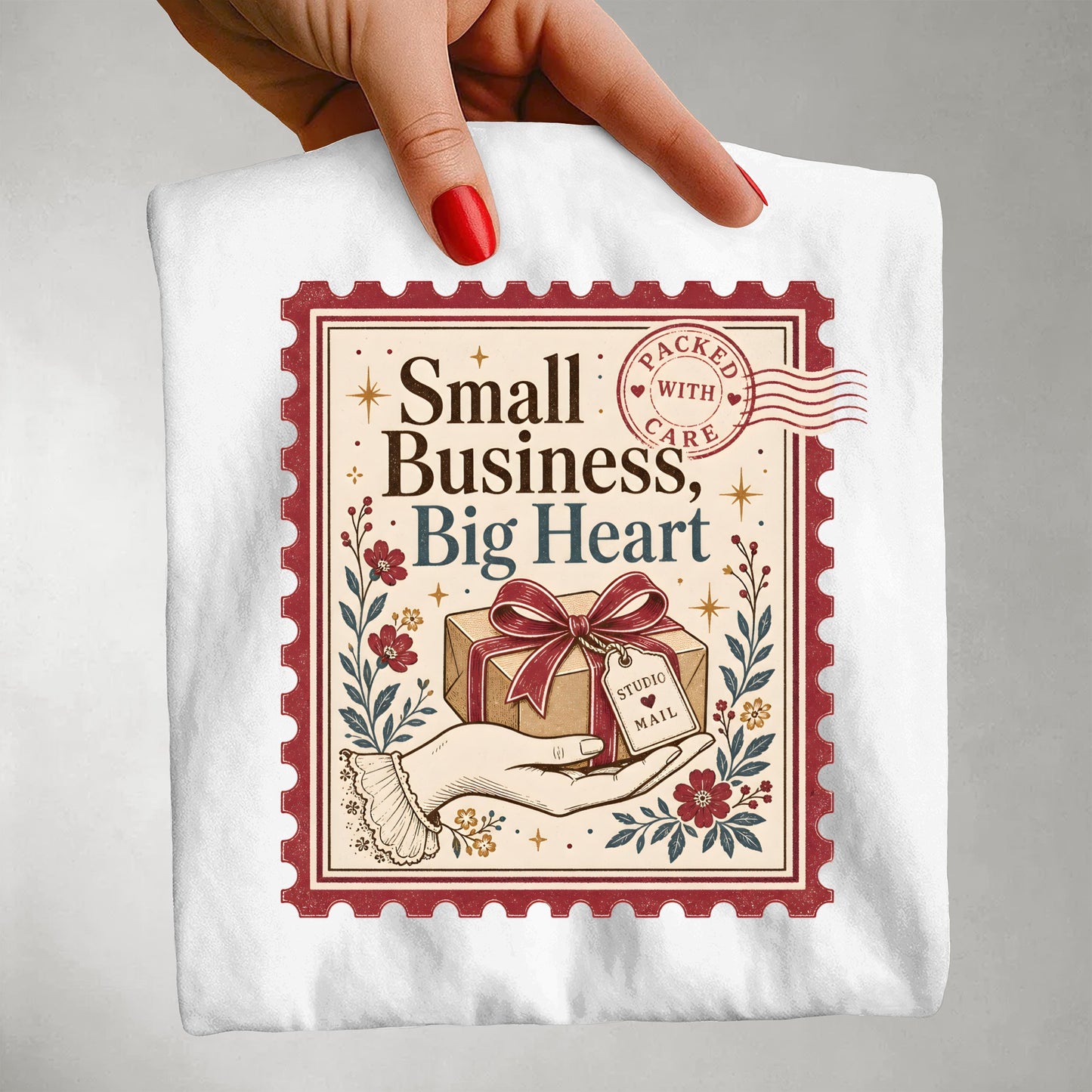 Small Business Big Heart Shirt For Makers
