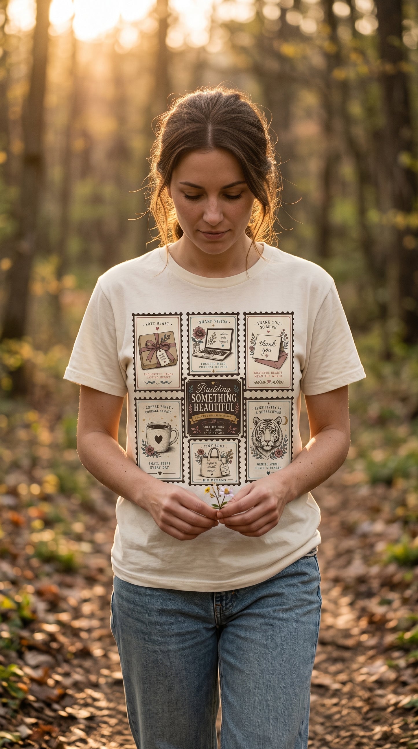Vintage Small Business Owner Shirt For Creative Women