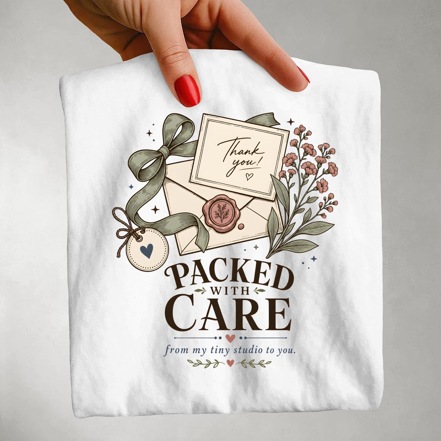 Packed With Care Shirt For Small Business Owners