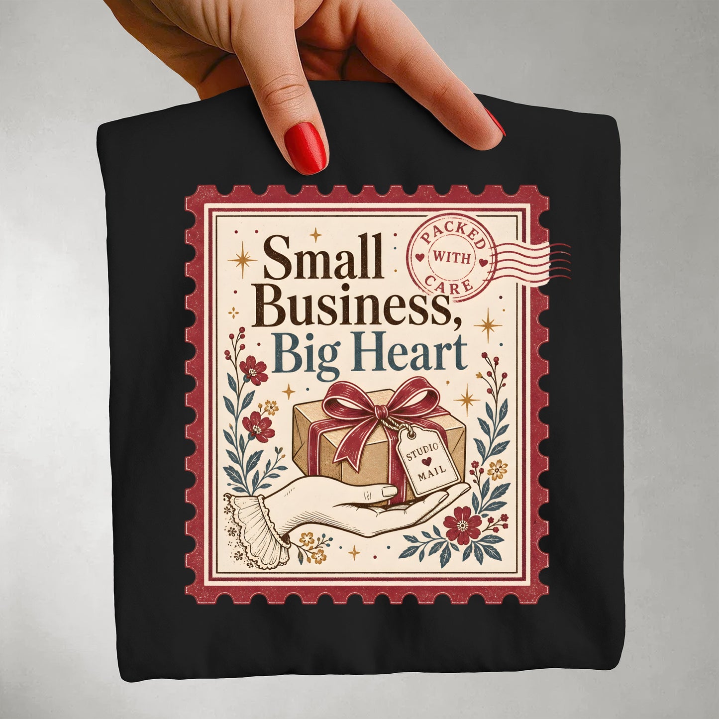 Small Business Big Heart Shirt For Makers