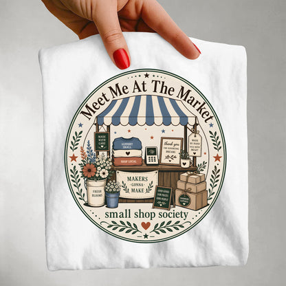 Market Vendor Shirt For Makers And Craft Fair Sellers